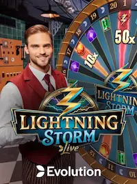 Lightning Storm game show at LAKI555 COM
